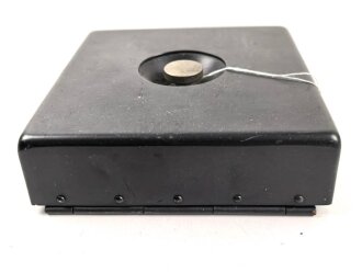 Deckel für einen Amtszusatz für den kleinen Klappenschrank der Wehrmacht. Sehr guter Zustand, Originallack