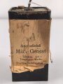 1.Weltkrieg , Feldelement von Mix & Genest. Die Papierbanderole in schlechtem Zustand. Vollständig leer, dennoch KEIN VERSAND NACH ÜBERSEE