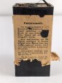 1.Weltkrieg , Feldelement von Mix & Genest. Die Papierbanderole in schlechtem Zustand. Vollständig leer, dennoch KEIN VERSAND NACH ÜBERSEE