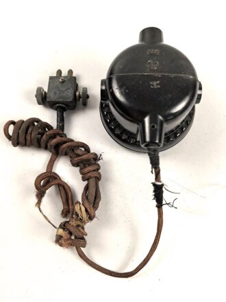 Mikrofon Wehrmacht. Guter Zustand, datiert 1941, Funktion...