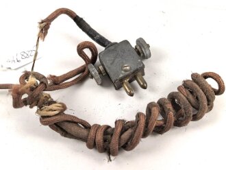 Mikrofon Wehrmacht. Guter Zustand, datiert 1941, Funktion nicht geprüft