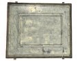 Gehäusedeckel Wehrmacht, Aussenmaße 37,5 x 44cm. üebrlackiertes Stück