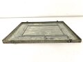 Gehäusedeckel Wehrmacht, Aussenmaße 37,5 x 44cm. üebrlackiertes Stück