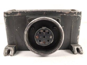 Wehrmacht, Umformer Typ EUa4 für Panzerfunkgeräte. Originallack, datiert 1943, unvollständiges Stück.