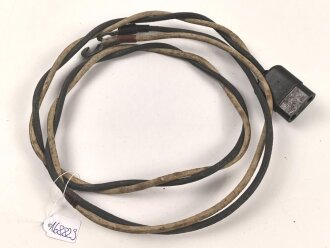 Wehrmacht, Anschlusskabel Fu30, Mantel trocken, sonst gut