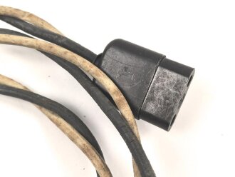 Wehrmacht, Anschlusskabel Fu30, Mantel trocken, sonst gut