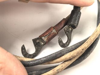 Wehrmacht, Anschlusskabel Fu30, Mantel trocken, sonst gut