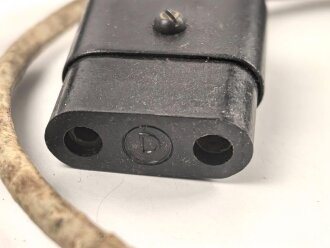 Wehrmacht, Anschlusskabel Fu30, Mantel trocken, sonst gut