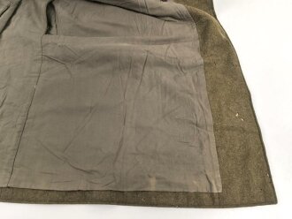Mantel für Angehörige im NS Kraftfahrkorps NSKK. getragenes , ungereinigtes Eigentumstück.
