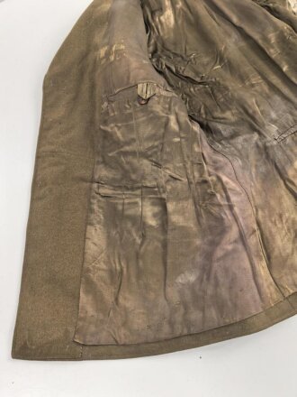 Dienstrock für Angehörige im NS Kraftfahrkorps NSKK. Das Schulterstück originalvernäht, RZM Etikett in der Tasche. Ungereinigt