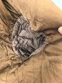 Dienstrock für Angehörige in der SA? Relativ dunkles braun, verwaschenes Etikett in der Tasche. Mottenschäden, ungereinigt