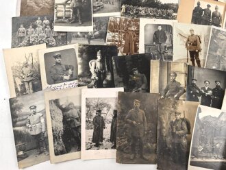 1.Weltkrieg, Konvolut 50 Fotos, meist in Postkartenformat