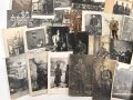1.Weltkrieg, Konvolut 50 Fotos, meist in Postkartenformat