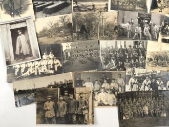 1.Weltkrieg, Konvolut 50 Fotos, meist in Postkartenformat