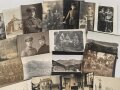 1.Weltkrieg, Konvolut 50 Fotos, meist in Postkartenformat