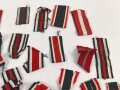Konvolut Ordens und Bandspangenbänder, meist 2. Weltkrieg, alle kurz , verschmutzt oder defekt.