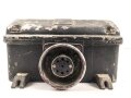 Umformer U.10 a 1 der Wehrmacht für 10 Watt Sender in Fahrzeugen. Baujahr 1943. Originallack, Funktion nicht geprüft
