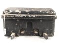 Umformer U.10 a 1 der Wehrmacht für 10 Watt Sender in Fahrzeugen. Baujahr 1943. Originallack, Funktion nicht geprüft