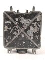 Umformer U.10 a 1 der Wehrmacht für 10 Watt Sender in Fahrzeugen. Baujahr 1943. Originallack, Funktion nicht geprüft
