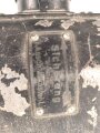 Umformer U.10 a 1 der Wehrmacht für 10 Watt Sender in Fahrzeugen. Baujahr 1943. Originallack, Funktion nicht geprüft