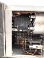 Luftwaffe FBG.3 Ln 26564, Fernbediengerät zur Umschaltung der Antennen auf LW- / KW-Betrieb für Fu G10. Originallack, Funktion nicht geprüft, ungereinigtes Stück