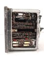 Luftwaffe FBG.3 Ln 26564, Fernbediengerät zur Umschaltung der Antennen auf LW- / KW-Betrieb für Fu G10. Originallack, Funktion nicht geprüft, ungereinigtes Stück