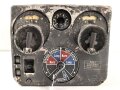Luftwaffe FBG.3 Ln 26564, Fernbediengerät zur Umschaltung der Antennen auf LW- / KW-Betrieb für Fu G10. Originallack, Funktion nicht geprüft, ungereinigtes Stück