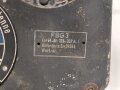 Luftwaffe FBG.3 Ln 26564, Fernbediengerät zur Umschaltung der Antennen auf LW- / KW-Betrieb für Fu G10. Originallack, Funktion nicht geprüft, ungereinigtes Stück