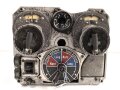 Luftwaffe FBG.3 Ln 26564, Fernbediengerät zur Umschaltung der Antennen auf LW- / KW-Betrieb für Fu G10. Originallack, Funktion nicht geprüft, ungereinigtes Stück