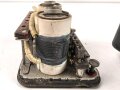 Luftwaffe, Widerstandskasten WK25, Ln 28806. Teil der FuG25 Anlage. Originallack, Funktion nicht geprüft