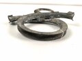 Abspannhaken für Feldfernkabel der Wehrmacht, datiert 1943, ungereinigtes Stück