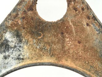 Abspannhaken für Feldfernkabel der Wehrmacht, datiert 1943, ungereinigtes Stück