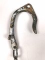 Abspannhaken für Feldfernkabel der Wehrmacht, datiert 1943, ungereinigtes Stück
