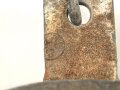 Abspannhaken für Feldfernkabel der Wehrmacht, datiert 1943, ungereinigtes Stück