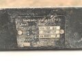 Luftwaffe, Fußplatte / Aufhängerahmen für Schaltkasten 13b, Ln 26905-2. Originallack, ungereinigtes Stück