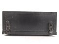 Transportkasten "Chi.Masch. A 02601" Originallack und Beschriftung. ( Chiffrier Maschine ) Nach dem Krieg weiterbenutzt