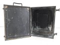 Transportkasten "Chi.Masch. A 02601" Originallack und Beschriftung. ( Chiffrier Maschine ) Nach dem Krieg weiterbenutzt