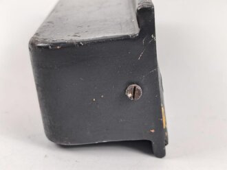 Luftwaffe, Beleuchtetes " Ausgang" Schild. Breite 25,5cm, Originallack, Funktion nicht geprüft