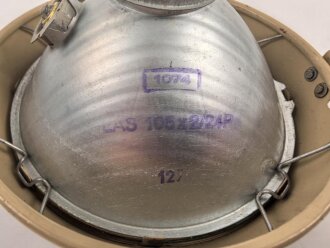 Motorrad Scheinwerfer Wehrmacht, sandfarbener Originallack, Funktion nicht geprüft