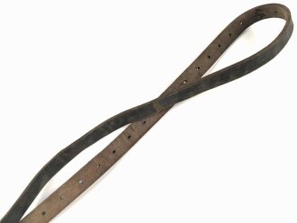 Lederriemen Wehrmacht. Breite  2,5cm, Länge 164cm