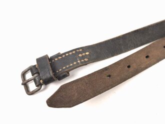 Lederriemen Wehrmacht. Breite  2,5cm, Länge 164cm