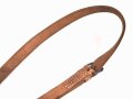 Trageriemen Wehrmacht, Beispielsweise für Optikbehälter. Breite 2.5cm, Länge mit Karabinerhaken 100cm