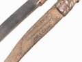 Paar Lederriemen Wehrmacht. Breite  1,7cm, Länge je 41cm, ein Stück gestempelt "Georg Paul Lederwarenfabrikation Ziegelhausen"