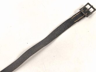 Lederriemen Wehrmacht. Breite  1,5cm, Gesamtlänge 42cm