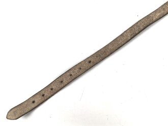 Lederriemen Wehrmacht. Breite  1,5cm, Gesamtlänge 42cm