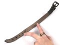 Lederriemen Wehrmacht. Breite  knapp 2cm, Gesamtlänge 33cm