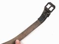 Lederriemen Wehrmacht. Breite  knapp 2cm, Gesamtlänge 33cm