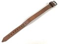 Lederriemen Wehrmacht. Breite  knapp 2cm, Gesamtlänge 31cm