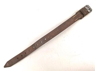 Lederriemen Wehrmacht. Breite  knapp 2cm,...