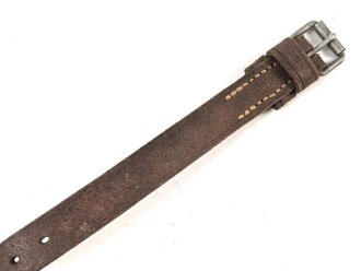 Lederriemen Wehrmacht. Breite  knapp 2cm,...